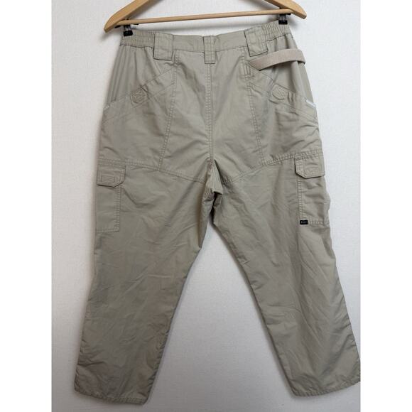 5.11 Tactical Pants Women’s Sz 18 Regular Khaki Ripstop Work Grunge - Picture 13 of 15